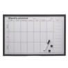 Lavagna magnetica agenda 60x40 cm con pennarello moderna