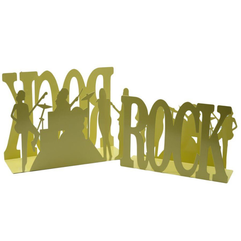 Portariviste metallo crema Rock 1/2 35x12x24 cm
