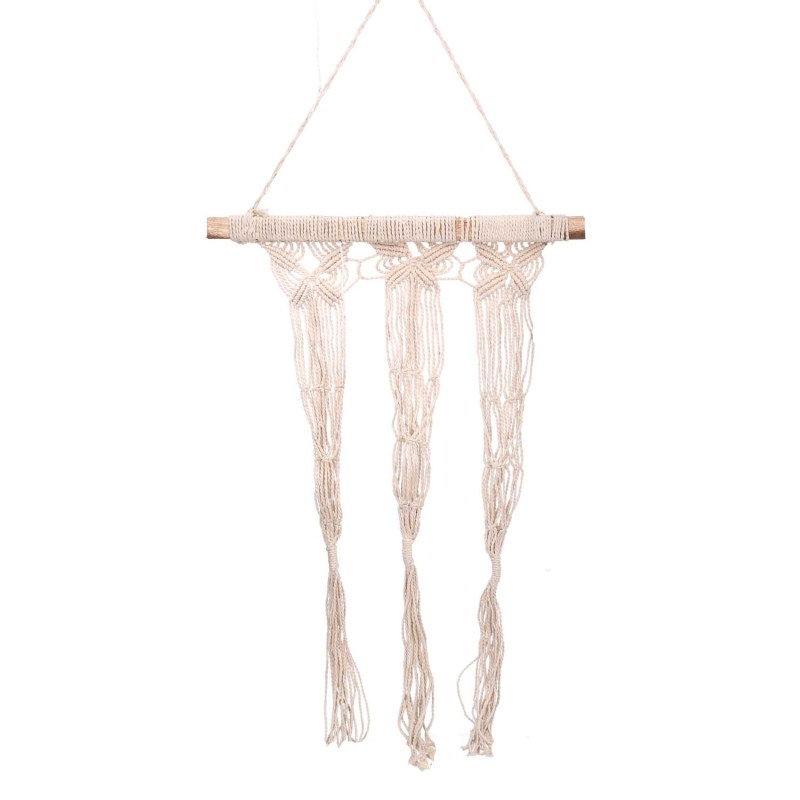 Portavaso Bianco Tessuto | Levante Shop