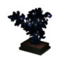 Corallo resina azzurro con LED 20x17x24,5 cm decorazione luminosa