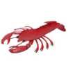 Svuotatasche metallo Mare Aragosta rosso elegante resistente