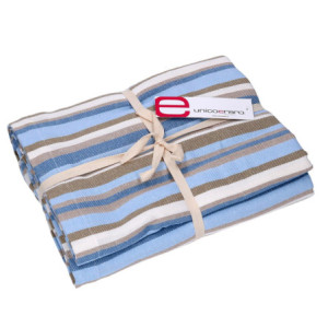 Zoom Tovaglia stripe avio tinto in filo cm 140x180
