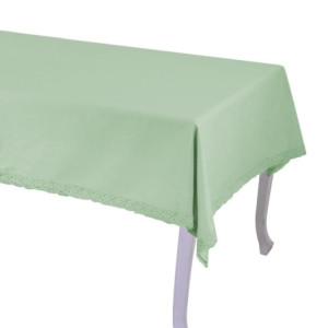 Tovaglia Amelie Verde Acqua 140x140 cm – Eleganza tavola