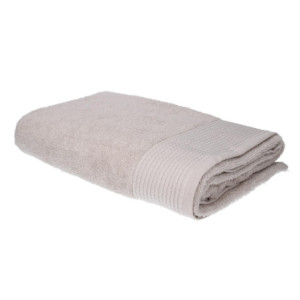 Asciugamano telo doccia Lisa beige 100x150 cm morbido e assorbente