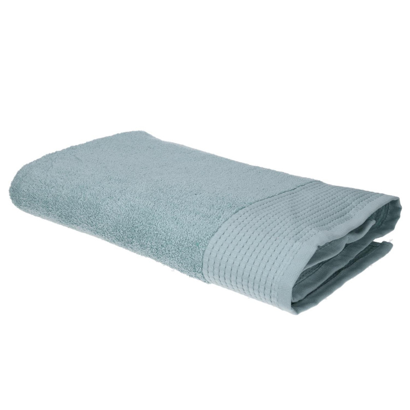 Asciugamano telo doccia Lisa azzurro 100x150 cm morbido e assorbente