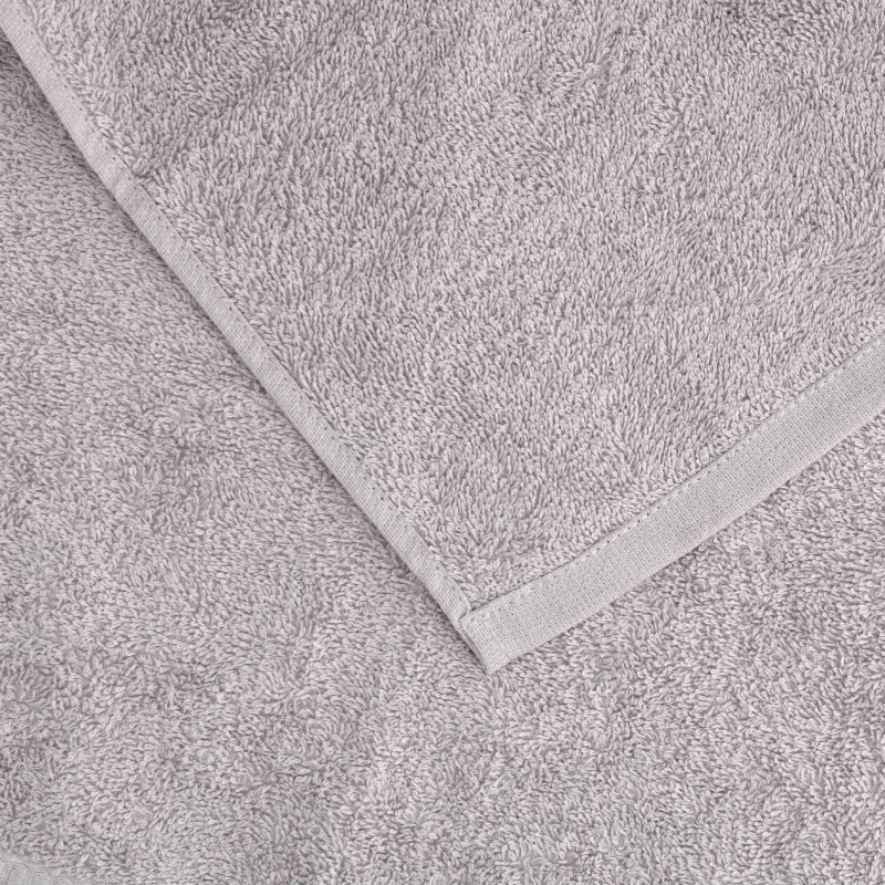 Asciugamano telo doccia Lisa perla 100x150 cm morbido e assorbente