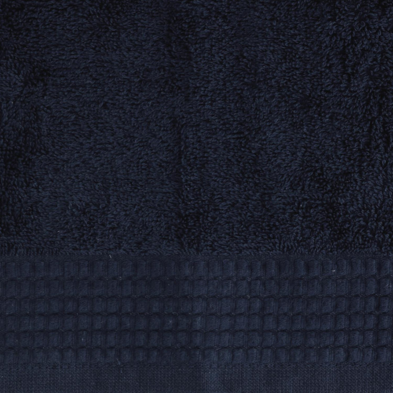 Asciugamano telo doccia Lisa blu 100x150 cm morbido e assorbente