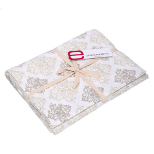 Zoom Tovaglia venice brocade bianco rettangolare cm 140x180