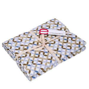 Zoom Tovaglia optical beige rettangolare cm 140x180