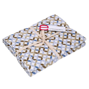 Zoom Tovaglia optical beige rettangolare cm 140x240