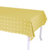 Tovaglia pop pois lime rettangolare 140x180