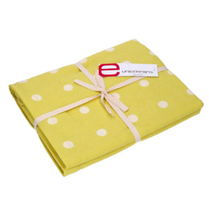 Zoom Tovaglia pop pois lime rettangolare cm 140x240