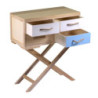 Mobiletto Tenerife 4 cassetti 60x30x72 cm ingresso moderno