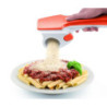 Grattugia elettrica ricaricabile rullo inox arancione cucina