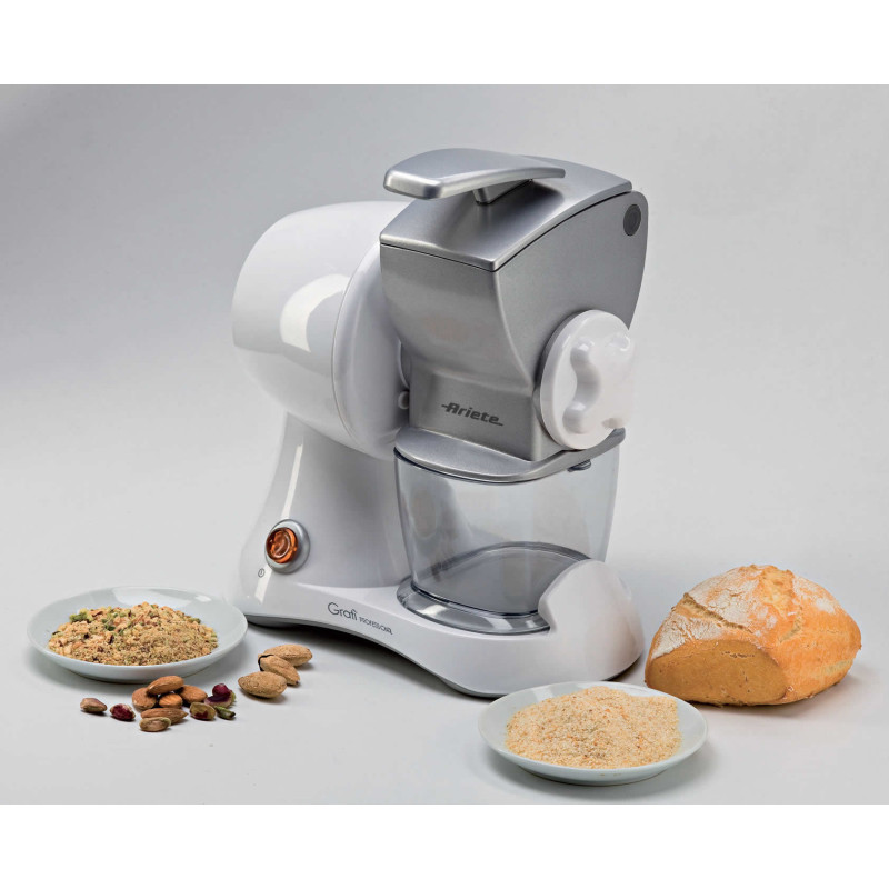 Grattugia elettrica rullo professionale 120W argento cucina