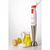 Frullatore a immersione 200W lame inox 2 velocità bianco/arancio