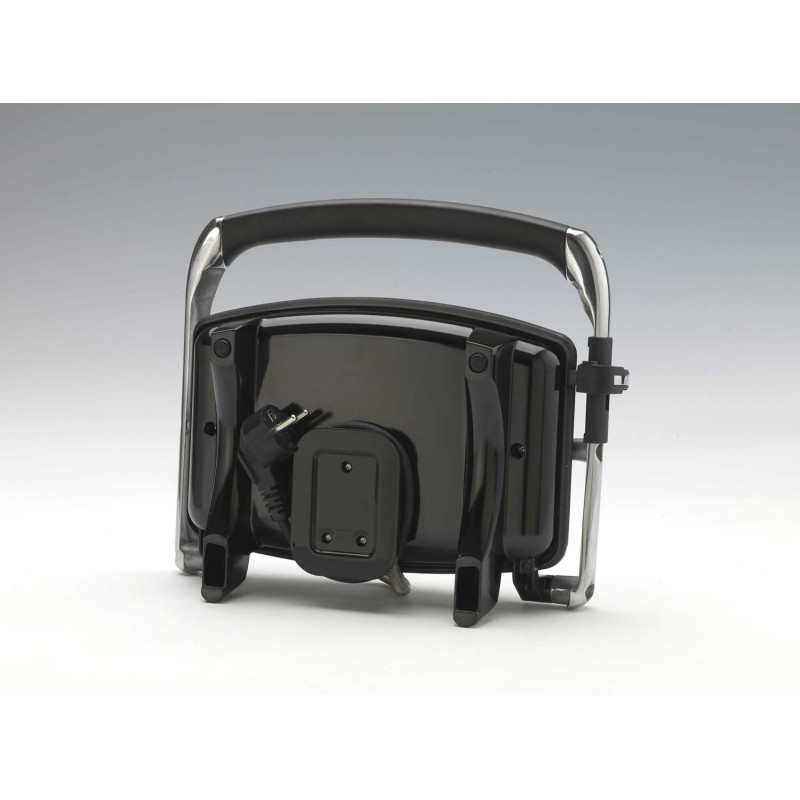 Piastra elettrica antiaderente per toast e sandwich 1000W argento