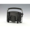 Piastra elettrica antiaderente per toast e sandwich 1000W argento