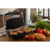 Piastra elettrica antiaderente per toast e sandwich 1000W argento