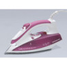 Ferro da stiro piastra acciaio inox 2200W serbatoio 280ml rosa