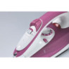 Ferro da stiro piastra acciaio inox 2200W serbatoio 280ml rosa