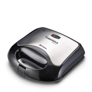 Griglia elettrica con coperchio per panini sandwich hamburger