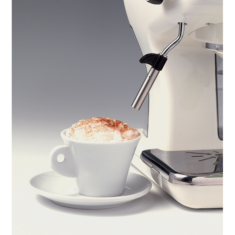 Macchina da caffè espresso celeste 850W montalatte polvere/cialde