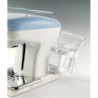 Macchina da caffè espresso celeste 850W montalatte polvere/cialde