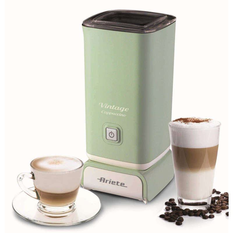 Montalatte caldo e freddo 500W verde per cappuccino e cioccolata