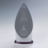 Ferro da stiro 2200W piastra ceramica bianco/porpora 320ml