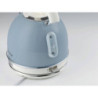 Bollitore elettrico 1,7L acciaio inox celeste 2000W autospegnimento
