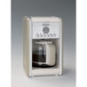 Macchina caffè americano 12 tazze 2000W beige caraffa vetro
