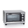 Forno elettrico ventilato 25L doppio vetro 1500W timer 60min