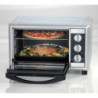 Forno elettrico ventilato 25L doppio vetro 1500W timer 60min