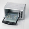Forno elettrico ventilato 25L doppio vetro 1500W timer 60min