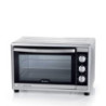 Forno elettrico ventilato 45L girarrosto 1800W inox doppio vetro