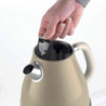 Bollitore elettrico 1,7L acciaio inox beige vintage autospegnimento