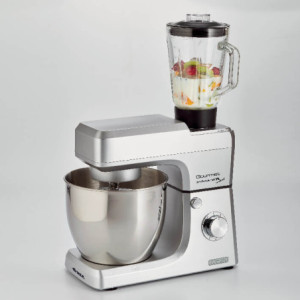 Zoom Impastatrice Planetaria con Frullatore - Ciotola 7L, Caraffa in Vetro, 1200W