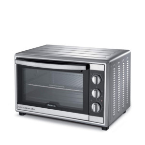 Forno elettrico ventilato 56L girarrosto 230°C 2200W compatto