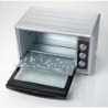 Forno elettrico ventilato 56L girarrosto 230°C 2200W compatto