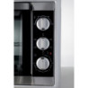 Forno elettrico ventilato 56L girarrosto 230°C 2200W compatto