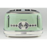 Tostapane vintage 4 fette 6 livelli defrost verde 1700W
