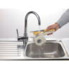 Grattugia elettrica senza filo impermeabile 2 rulli acciaio inox
