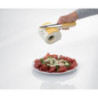 Grattugia elettrica senza filo impermeabile 2 rulli acciaio inox