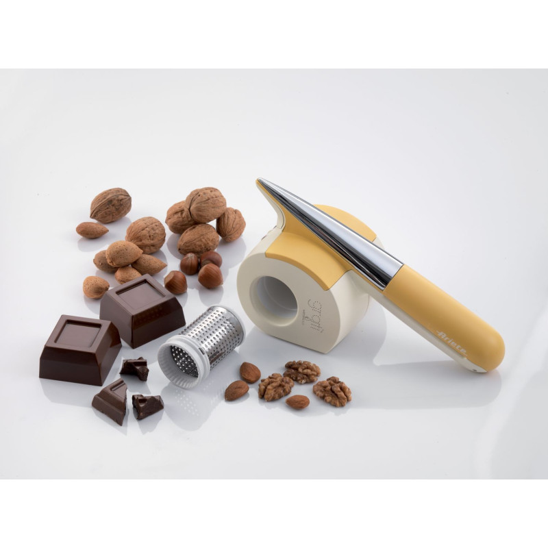 Grattugia elettrica senza filo impermeabile 2 rulli acciaio inox