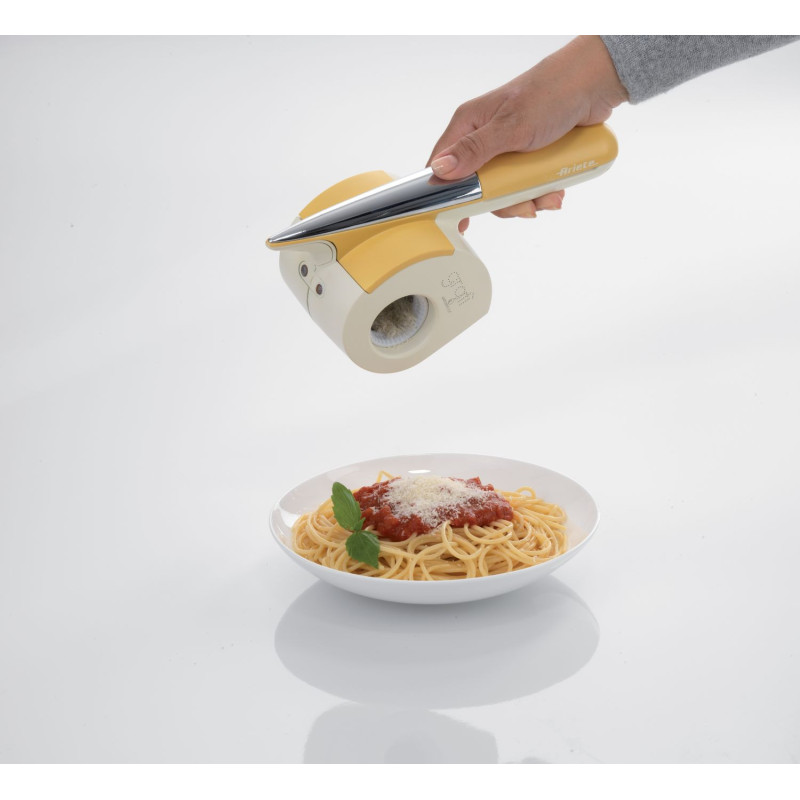 Grattugia elettrica senza filo impermeabile 2 rulli acciaio inox