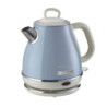 Bollitore vintage 1L autospegnimento acciaio inox 1600W celeste