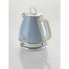 Bollitore vintage 1L autospegnimento acciaio inox 1600W celeste