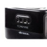 Tostapane 2 fette 9 livelli doratura 700W nero pinze incluse