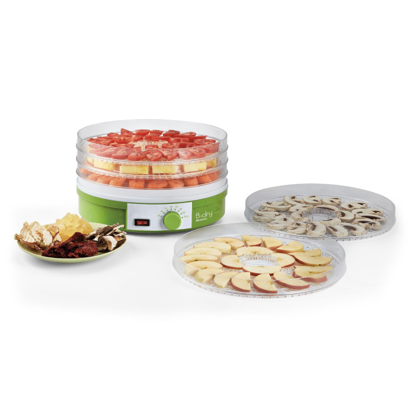 Essiccatore alimentare temperatura 35-70°C 245W verde